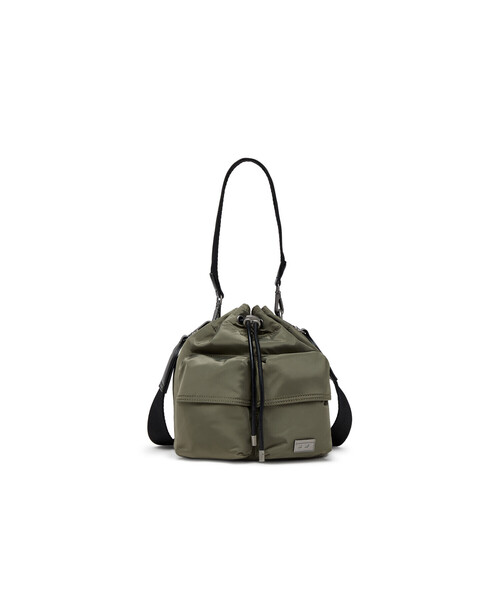DIESEL(ディーゼル)の「メンズ バケットバッグ MULTI-PKTS BUCKET X(ショルダーバッグ・メンズ・カーキ/ブラック・FREE)」の11枚目の写真