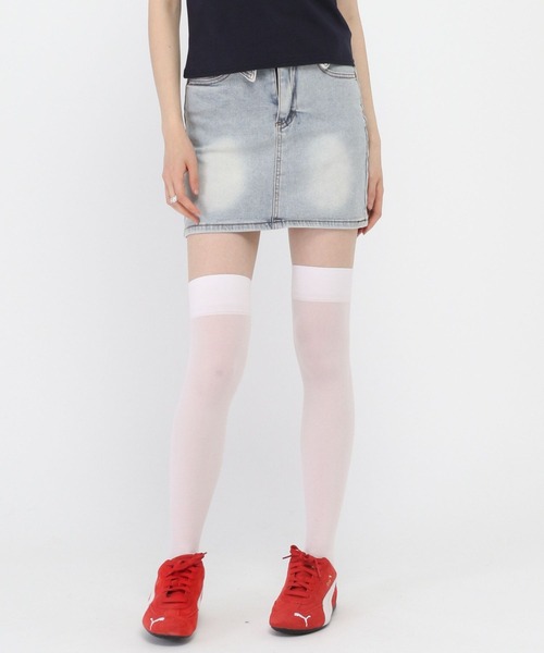 3.3 Field Trip （3.3フィールドトリップ）の「3.3 Field Trip／デニムスカート（デニムスカート・レディース・ライトブルー/ブルー・FREE）」の16枚目の写真