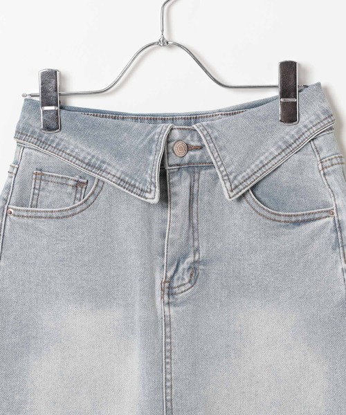 3.3 Field Trip （3.3フィールドトリップ）の「3.3 Field Trip／デニムスカート（デニムスカート・レディース・ライトブルー/ブルー・FREE）」の12枚目の写真