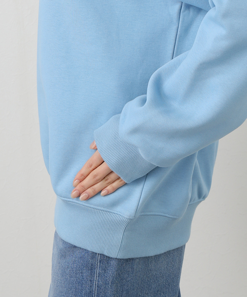 Carhartt WIP(カーハートダブリューアイピー)の「【CARHARTT WIP / カーハート ダブリューアイピー】 CARHARTT SWEAT I030546(スウェット・レディース・ブルー系その他・SMALL)」の8枚目の写真