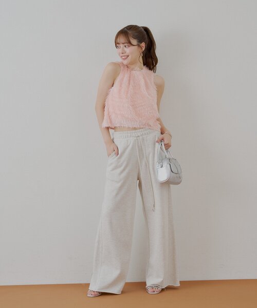 Chico（チコ）の「アメスリフェザーブラウス（シャツ/ブラウス・レディース・ライトベージュ/アイボリー/ピンク/グレー・FREE）」の20枚目の写真