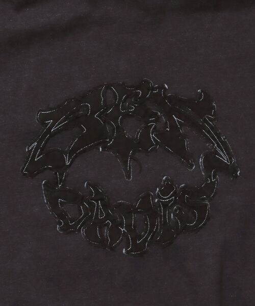 BEN DAVIS(ベンデイビス)の「【BEN DAVIS(ベンデイビス)】PATCHING BLEACH ZIP HOODIE / 加工 ジップパーカー ワッペン フーディ 裏起毛(パーカー・メンズ・ブラック/マスタード・LARGE/MEDIUM/X-LARGE)」の8枚目の写真