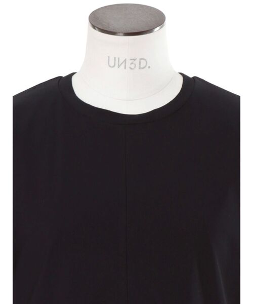 tシャツ SHEER ORIGAMI DOCKING T-SH「セットアップ着用可能」 / シアーオリガミドッキングTシャツ レディース SHEER ORIGAMI DOCKING T-SH【セットアップ着用可能】 / シアー