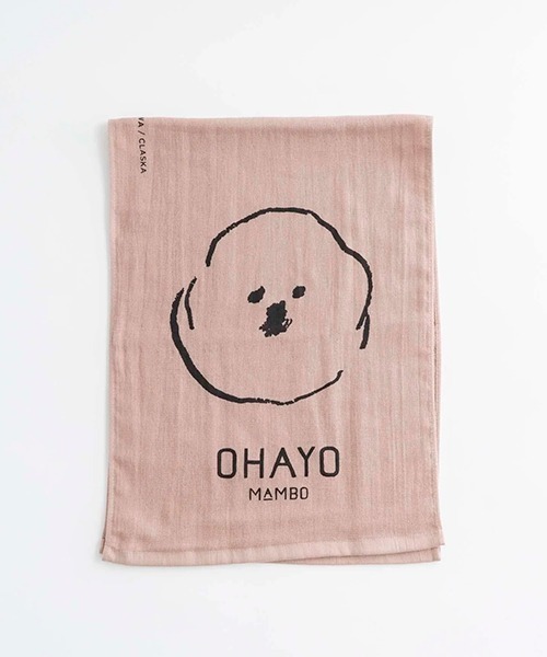 MAMBO（マンボ）の「MAMBO フェイスタオル / KAO モカ（タオル・レディース・ホワイト・ONE SIZE）」の3枚目の写真