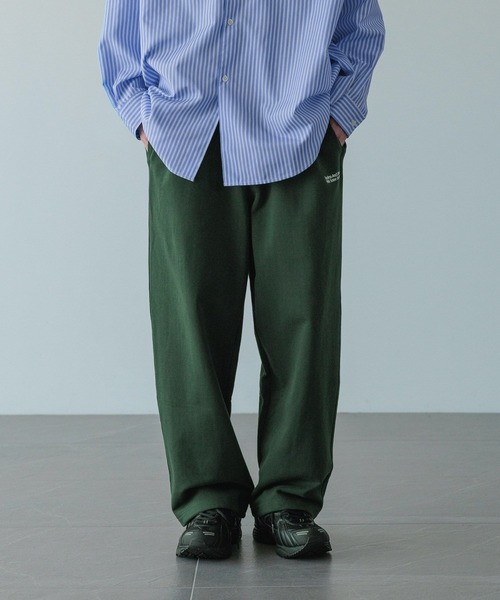 LOWRYS FARM（ローリーズファーム）の「【LFM(U)】ＳＷＥＡＴ　ＰＡＮＴＳ　 586493（スウェットパンツ・メンズ・ネイビー/ホワイト/ブラウン/グリーン/グレー・MEDIUM/LARGE）」の4枚目の写真