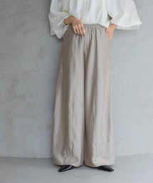 A part by | 【高身長向けサイズ展開あり】サテンバルーンイージーパンツ(その他パンツ)