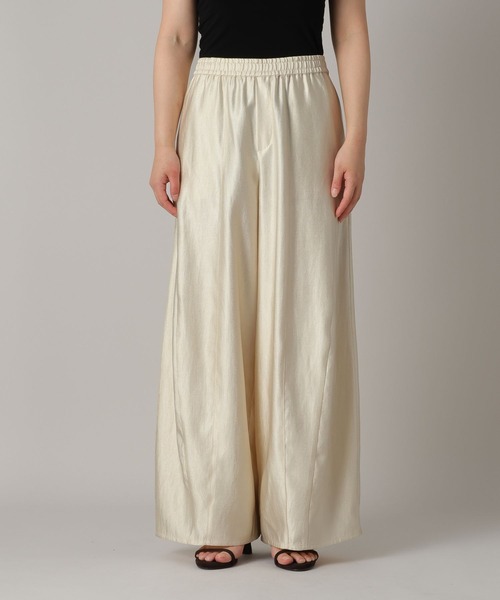 A part by（アパートバイ）の「【高身長向けサイズ展開あり・あいか企画】サテンバルーンイージーパンツ（その他パンツ・レディース・ライトベージュ/アイボリー/ブラック/ブラウン・FREE/TALL）」の17枚目の写真