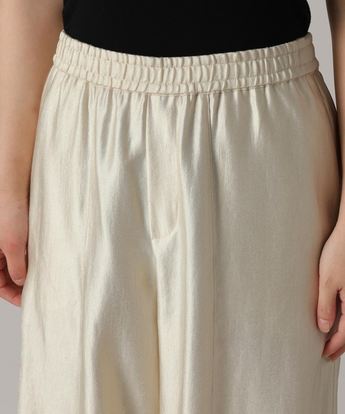 A part by（アパートバイ）の「【高身長向けサイズ展開あり・あいか企画】サテンバルーンイージーパンツ（その他パンツ・レディース・ライトベージュ/アイボリー/ブラック/ブラウン・FREE/TALL）」の21枚目の写真