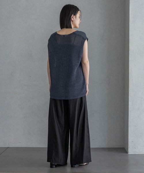 A part by（アパートバイ）の「【高身長向けサイズ展開あり】サテンバルーンイージーパンツ（その他パンツ・レディース・ライトベージュ/アイボリー/ブラック/ブラウン/グレー系その他4・FREE/TALL）」の18枚目の写真