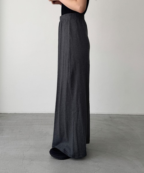 CANAL JEAN(キャナルジーン)の「Miller パネルリブスカート(スカート・レディース・ブラック/グレー系その他・ONE SIZE)」の12枚目の写真