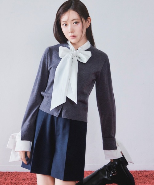 SNIDEL(スナイデル)の「シンプルショートパンツ(その他パンツ・レディース・ネイビー/チェック/グレー・0/1)」の21枚目の写真