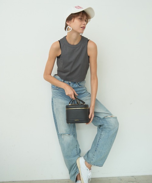 BARRETTA（バレッタ）の「フェイクレザーバニティバッグ（ショルダーバッグ・レディース・ブラック/グリーン/ベージュ・FREE）」の16枚目の写真