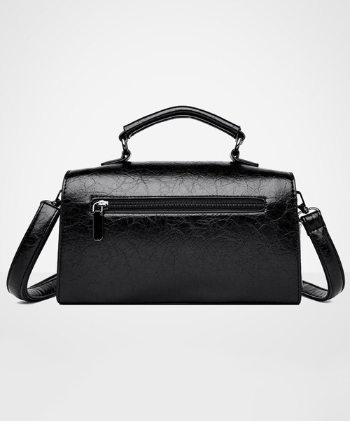 セール】ダブルストラップレトロミニボストンバッグ（ショルダーバッグ