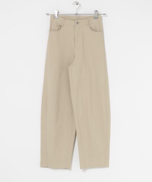 URBAN RESEARCH ROSSO WOMEN（アーバンリサーチ　ロッソ）の「ツイルバレルパンツ（その他パンツ・レディース・ブラック/ベージュ系その他・36/38）」の9枚目の写真