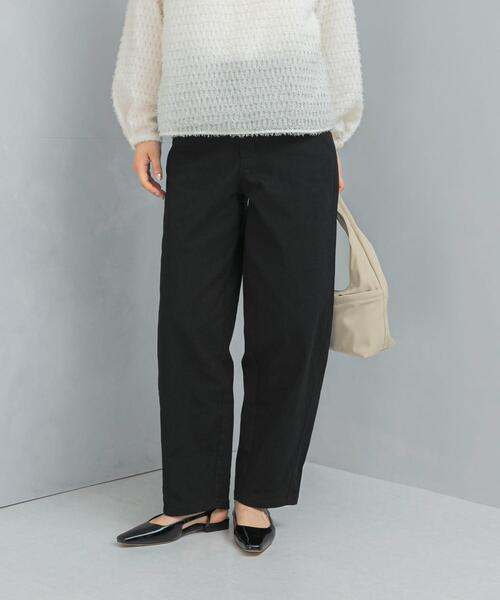 URBAN RESEARCH ROSSO WOMEN（アーバンリサーチ　ロッソ）の「ツイルバレルパンツ（その他パンツ・レディース・ブラック/ベージュ系その他・36/38）」の17枚目の写真