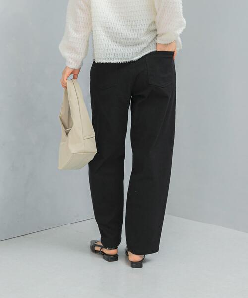 URBAN RESEARCH ROSSO WOMEN（アーバンリサーチ　ロッソ）の「ツイルバレルパンツ（その他パンツ・レディース・ブラック/ベージュ系その他・36/38）」の18枚目の写真