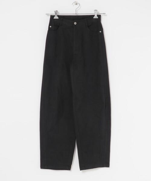 URBAN RESEARCH ROSSO WOMEN（アーバンリサーチ　ロッソ）の「ツイルバレルパンツ（その他パンツ・レディース・ブラック/ベージュ系その他・36/38）」の20枚目の写真