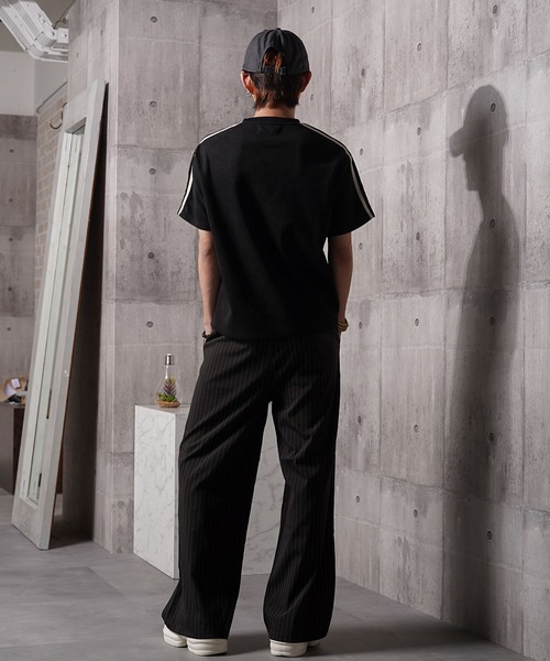 #MEMORY(メモリー)の「【MEMORY】フェイクスエード S/S ゲームシャツ / Faux suede short sleeve game shirt(Tシャツ/カットソー・メンズ・グレイッシュベージュ/ブラック/チャコールグレー・M/L/XL)」の11枚目の写真