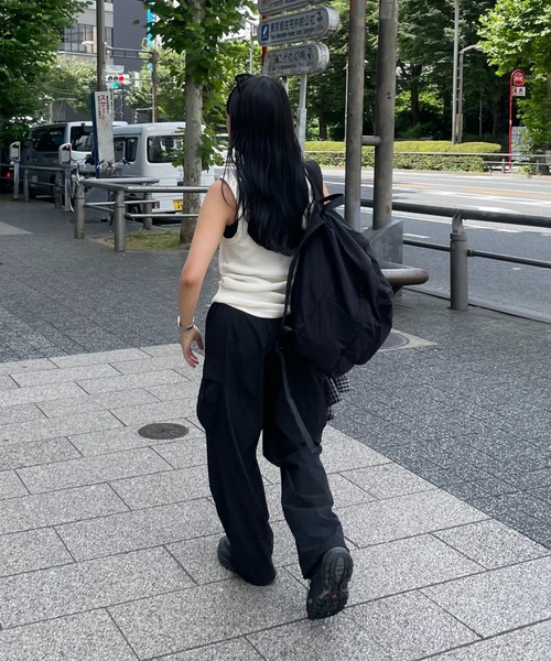 COLONY 2139（コロニートゥーワンスリーナイン）の「撥水ソフトナイロンバックパック（バックパック/リュック・メンズ・ブラック・FREE）」の6枚目の写真