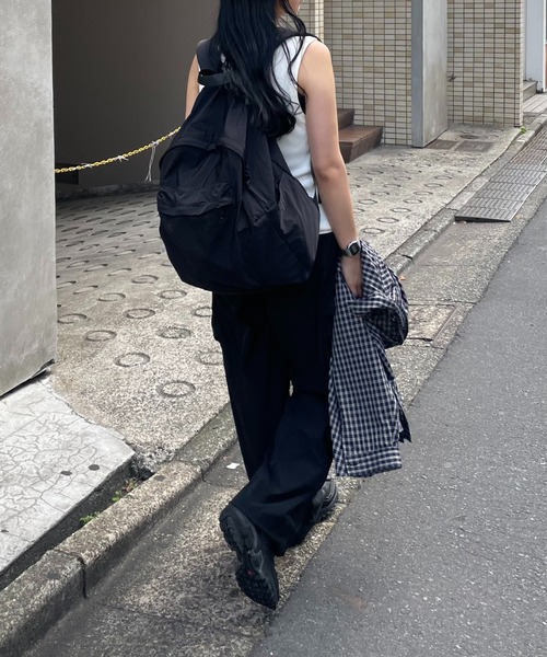 COLONY 2139（コロニートゥーワンスリーナイン）の「撥水ソフトナイロンバックパック（バックパック/リュック・メンズ・ブラック・FREE）」の5枚目の写真