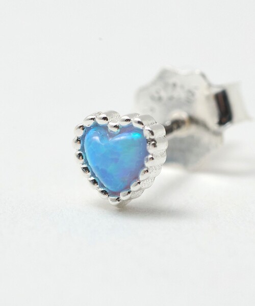 BAITS（ベイツ）の「＜BAITS＞ハート ピアス（ピアス（両耳用）・レディース・シルバー・FREE）」の5枚目の写真