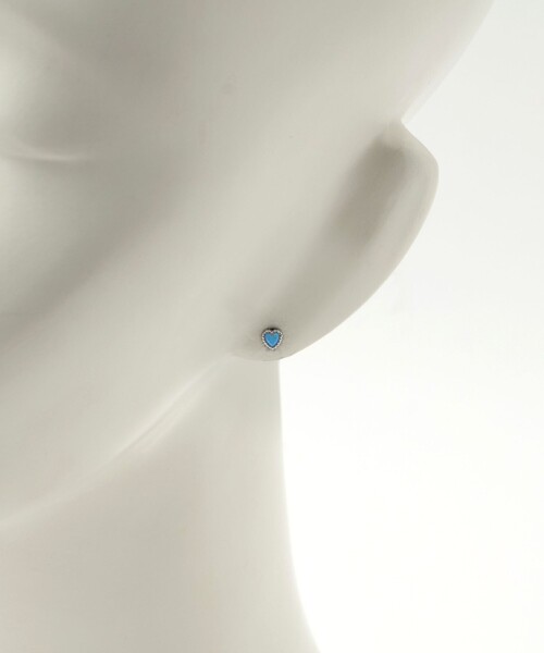 BAITS（ベイツ）の「＜BAITS＞ハート ピアス（ピアス（両耳用）・レディース・シルバー・FREE）」の8枚目の写真