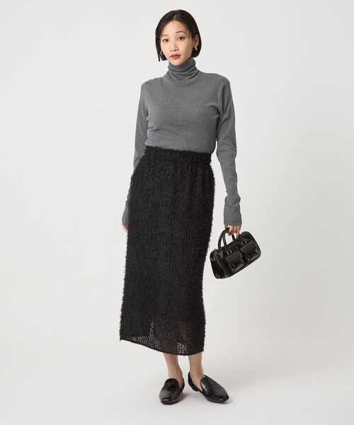 gicipi（ジチピ）の「＜gicipi＞PREZZEMO タートルネック プルオーバー（Tシャツ/カットソー・レディース・グレー/レッド/ブラック・2）」の21枚目の写真