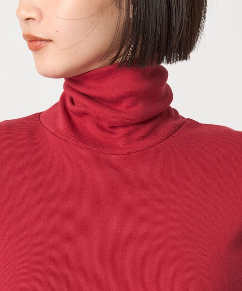 gicipi（ジチピ）の「＜gicipi＞PREZZEMO タートルネック プルオーバー（Tシャツ/カットソー・レディース・グレー/レッド/ブラック・2）」の8枚目の写真