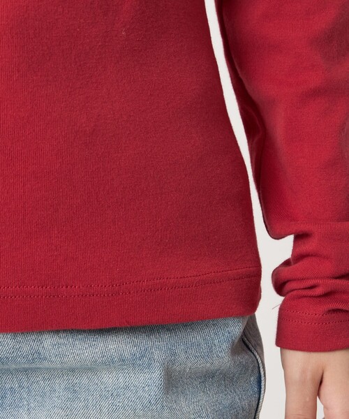 gicipi（ジチピ）の「＜gicipi＞PREZZEMO タートルネック プルオーバー（Tシャツ/カットソー・レディース・グレー/レッド/ブラック・2）」の10枚目の写真