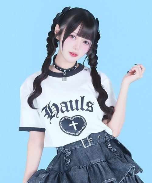 Hauls（ハウルズ）の「平成女児☆まじベリコラボロンTEE（Tシャツ