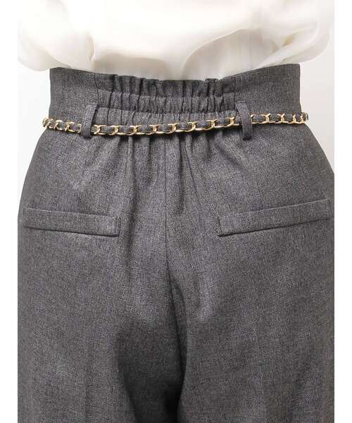 dazzlin（ダズリン）の「バリエーションワイドパンツ（その他パンツ・レディース・チャコールグレー/キャメル・SMALL/MEDIUM）」の22枚目の写真