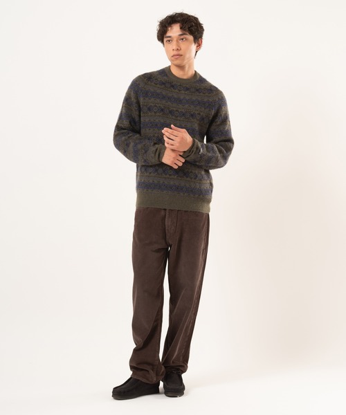 Levi's（リーバイス）の「Levi's/リーバイス プレシディオ ラグラン クルーセーター（ニット/セーター・メンズ・グリーン・L/M/S/XL）」の4枚目の写真