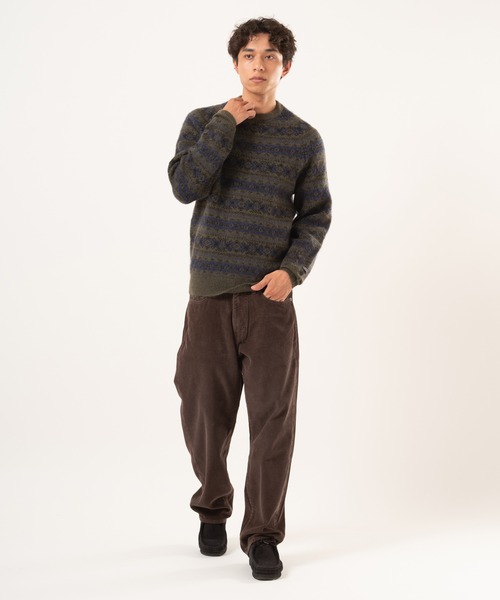 Levi's（リーバイス）の「Levi's/リーバイス プレシディオ ラグラン クルーセーター（ニット/セーター・メンズ・グリーン・L/M/S/XL）」の5枚目の写真