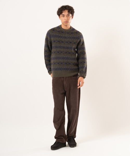 Levi's（リーバイス）の「Levi's/リーバイス プレシディオ ラグラン クルーセーター（ニット/セーター・メンズ・グリーン・L/M/S/XL）」の6枚目の写真