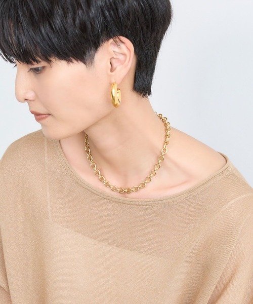 BARNYARDSTORM（バンヤードストーム）の「BARNYARDSTORM / リングチェーンネックレス（ネックレス・レディース・シルバー/ゴールド・FREE）」の5枚目の写真