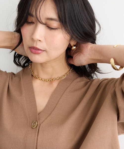 BARNYARDSTORM（バンヤードストーム）の「BARNYARDSTORM / リングチェーンネックレス（ネックレス・レディース・シルバー/ゴールド・FREE）」の11枚目の写真