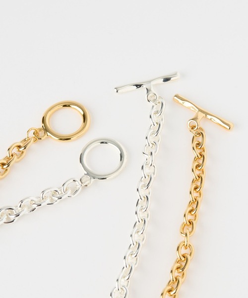 BARNYARDSTORM（バンヤードストーム）の「BARNYARDSTORM / リングチェーンネックレス（ネックレス・レディース・シルバー/ゴールド・FREE）」の17枚目の写真