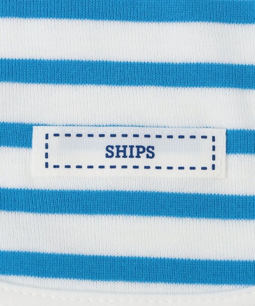 SHIPS(シップス)の「SHIPS KIDS: ボーダー スタイ(スタイ/よだれかけ・キッズ・ピンク/グリーン/ライトブルー・ONE SIZE)」の7枚目の写真