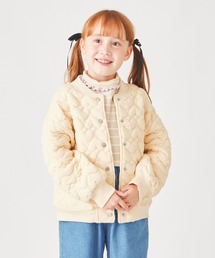 ever closet（エバークローゼット）の「ニットキルト ブルゾン（ブルゾン・キッズ）」
