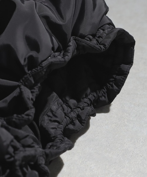 antiqua(アンティカ)の「変形ビッグベスト(ダウンベスト・レディース・ブラック・ONESIZE)」の13枚目の写真
