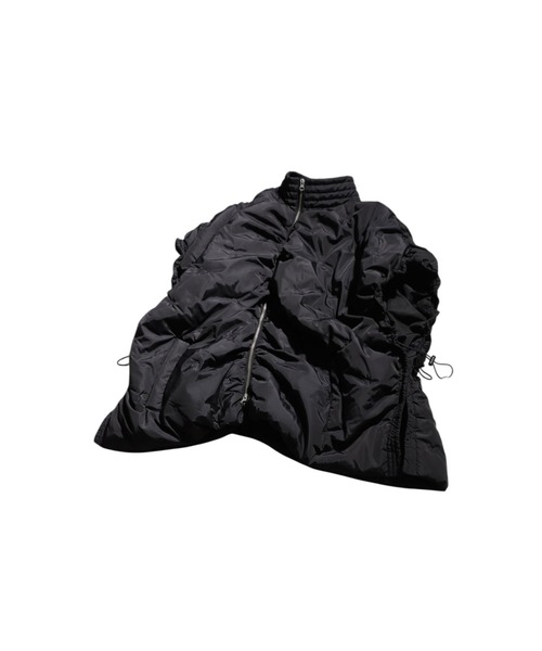 antiqua(アンティカ)の「変形ビッグベスト(ダウンベスト・レディース・ブラック・ONESIZE)」の8枚目の写真