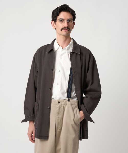 Steven Alan＞ ツイル ガーメントダイ ワーク ジャケット
