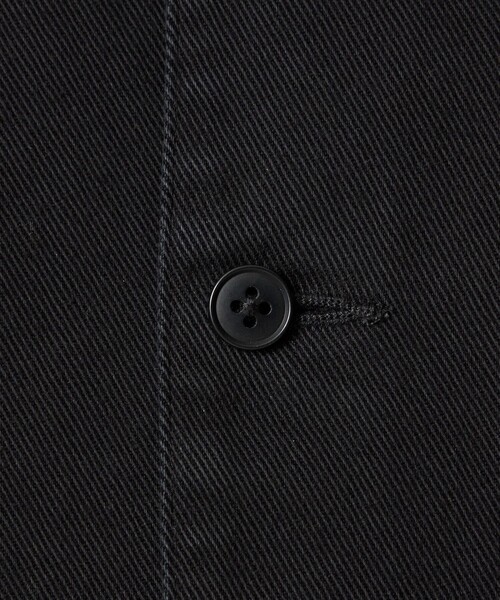 Steven Alan(スティーブンアラン)の「<Steven Alan> ツイル ガーメントダイ ワーク ジャケット(カバーオール・メンズ・ダークブラウン/ブラック・S/M/L)」の9枚目の写真