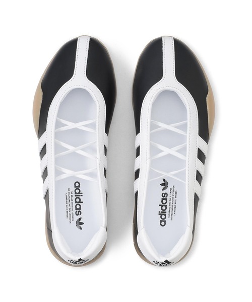 adidas（アディダス）の「TAEKWONDO MEI BALLET W JR7031（バレエシューズ・レディース・ブラック・24.5cm/24.0cm/23.5cm/23.0cm/25.5cm/25.0cm/22.5cm/22.0cm）」の2枚目の写真