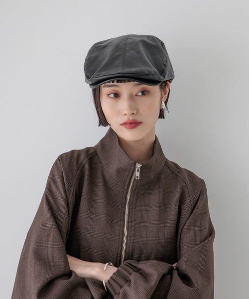 LOWRYS FARM（ローリーズファーム）の「ハンチング  578363（ハンチング/ベレー帽・レディース・ブラック/ブラウン・FREE）」の4枚目の写真