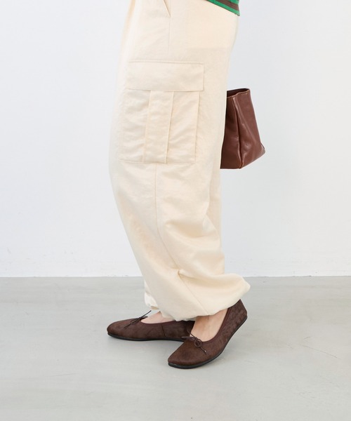 REMME（レメ）の「【REMME】ポニースクエアバレエシューズ（バレエシューズ・レディース・ブラウン・36/37）」の6枚目の写真