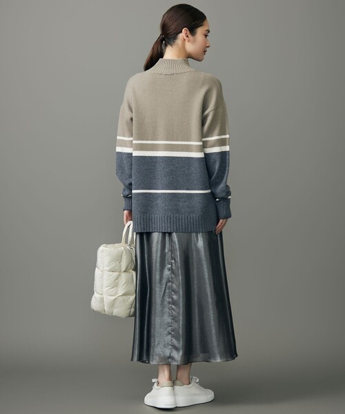 自由区(ジユウク)の「ウールカシミヤブレンドハイネック ニット(ニット/セーター・レディース・黄土色系1/オールドローズ系/ブルー系・38)」の16枚目の写真