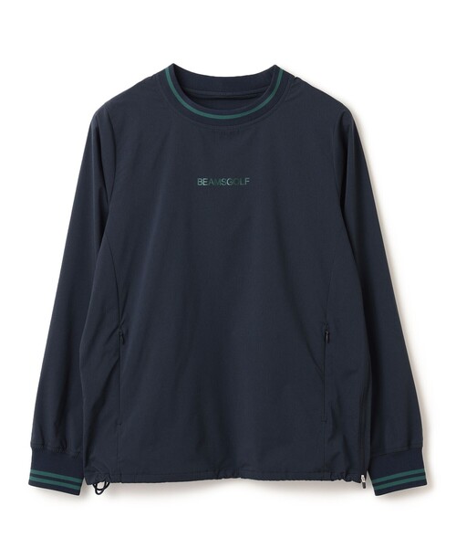 BEAMS GOLF（ビームスゴルフ）の「ORANGE LABEL / ストレッチ フロントロゴ ピステ（撥水・UVカット）（ブルゾン・レディース・ネイビー/ベージュ・LARGE/MEDIUM/SMALL）」の22枚目の写真