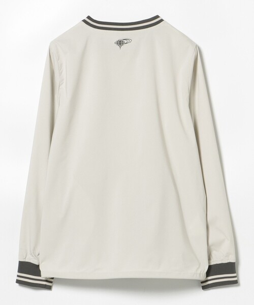 BEAMS GOLF（ビームスゴルフ）の「ORANGE LABEL / ストレッチ フロントロゴ ピステ（撥水・UVカット）（ブルゾン・レディース・ネイビー/ベージュ・LARGE/MEDIUM/SMALL）」の15枚目の写真