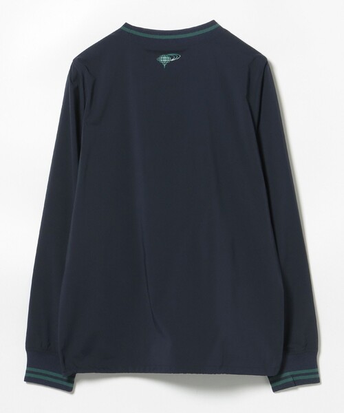 BEAMS GOLF（ビームスゴルフ）の「ORANGE LABEL / ストレッチ フロントロゴ ピステ（撥水・UVカット）（ブルゾン・レディース・ネイビー/ベージュ・LARGE/MEDIUM/SMALL）」の19枚目の写真